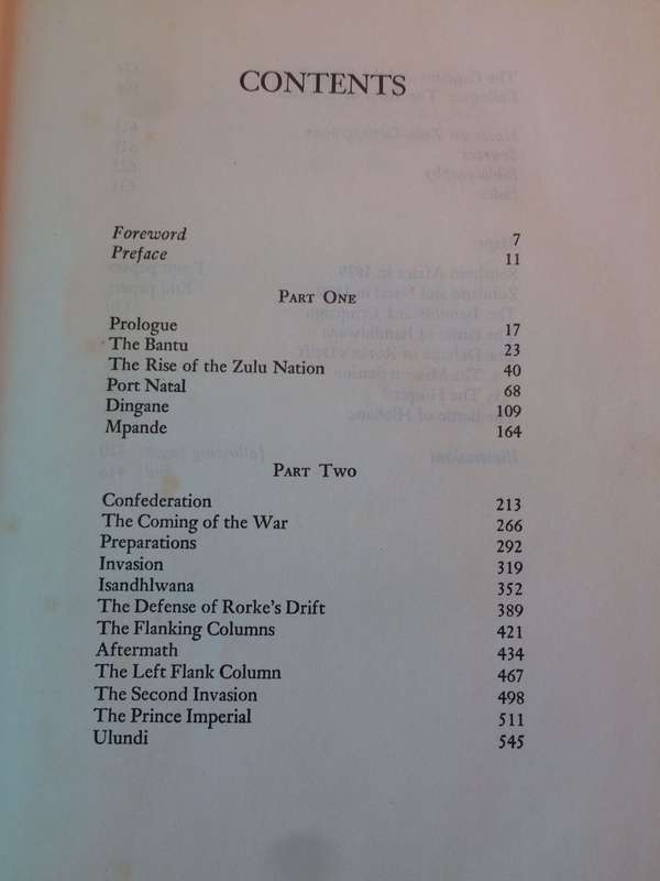 The Washing of the Spears - Donald R Morris (1971 Hardcover)