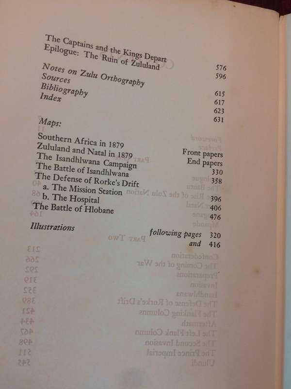 The Washing of the Spears - Donald R Morris (1971 Hardcover)