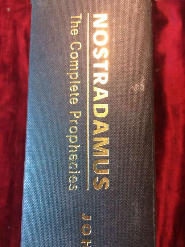 Nostradamus: The Complete Prophecies - John Hogue (1997 1st Edition Hardcover)