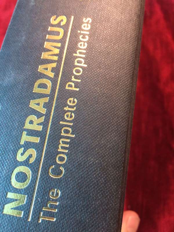 Nostradamus: The Complete Prophecies - John Hogue (1997 1st Edition Hardcover)