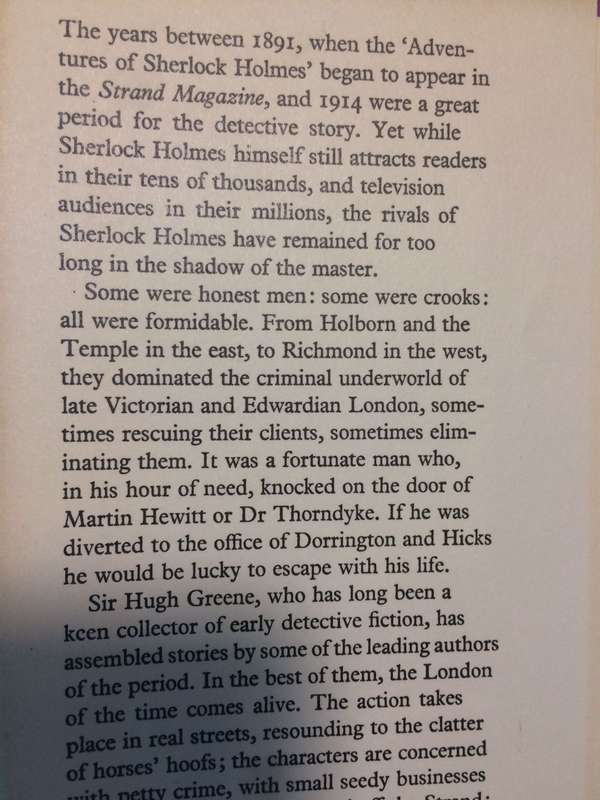 The Rivals Of Sherlock Holmes: Early Detective Stories - Collected and Introduced by Hugh Greene
