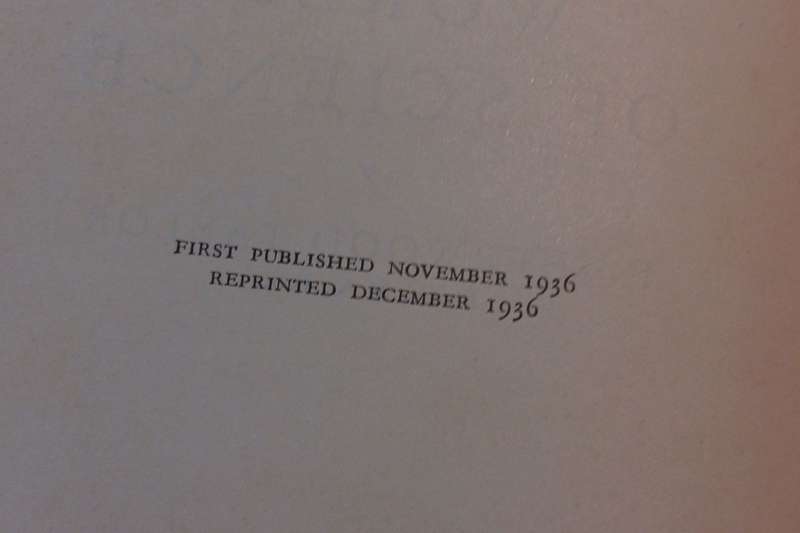 The World of Science - Sherwood Taylor (1936 Hardcover)