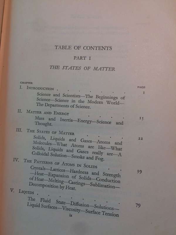 The World of Science - Sherwood Taylor (1936 Hardcover)