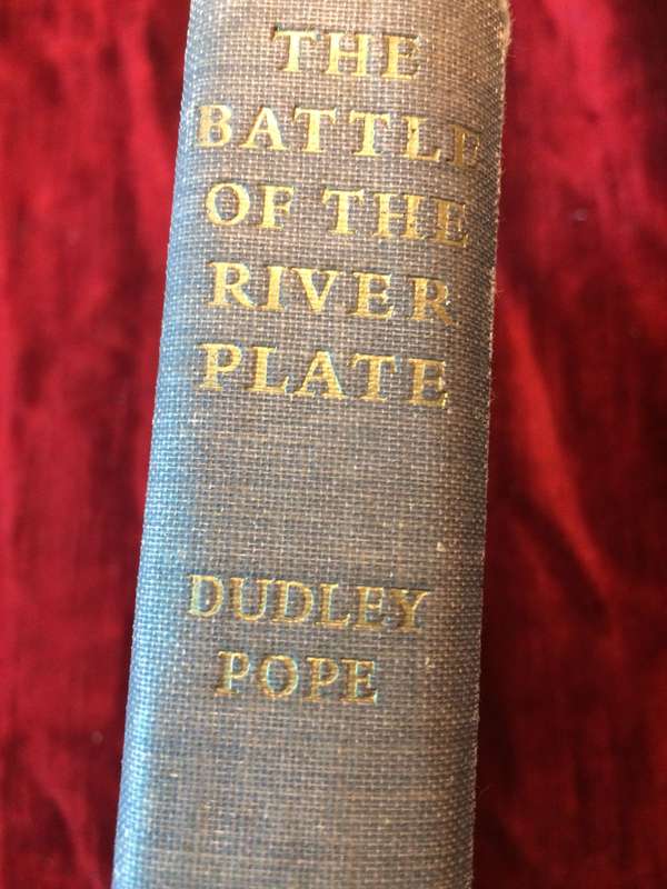 The Battle of the River Plate - Dudley Pope (1956 1st Edition Hardcover)