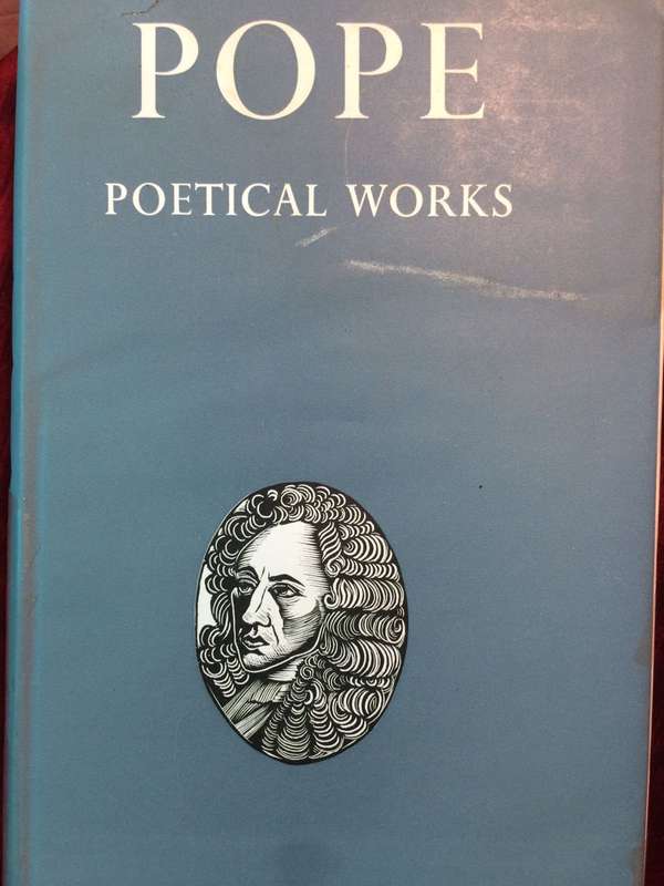 Pope: Poetical Works - Alexander Pope | Edited by Herbert Davis (1966 1st Edition Hardcover)
