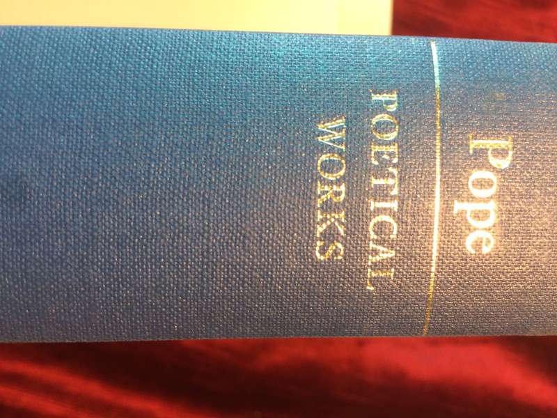 Pope: Poetical Works - Alexander Pope | Edited by Herbert Davis (1966 1st Edition Hardcover)