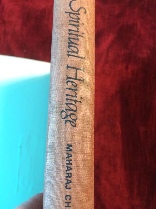 Spiritual Heritage - Maharaj Charan Singh (1983 1st Edition Hardcover EX)