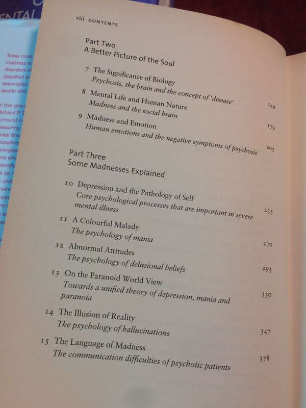 Madness Explained: Psychosis and Human Nature - Richard P Bentall (2003 1st Edition Hardcover)