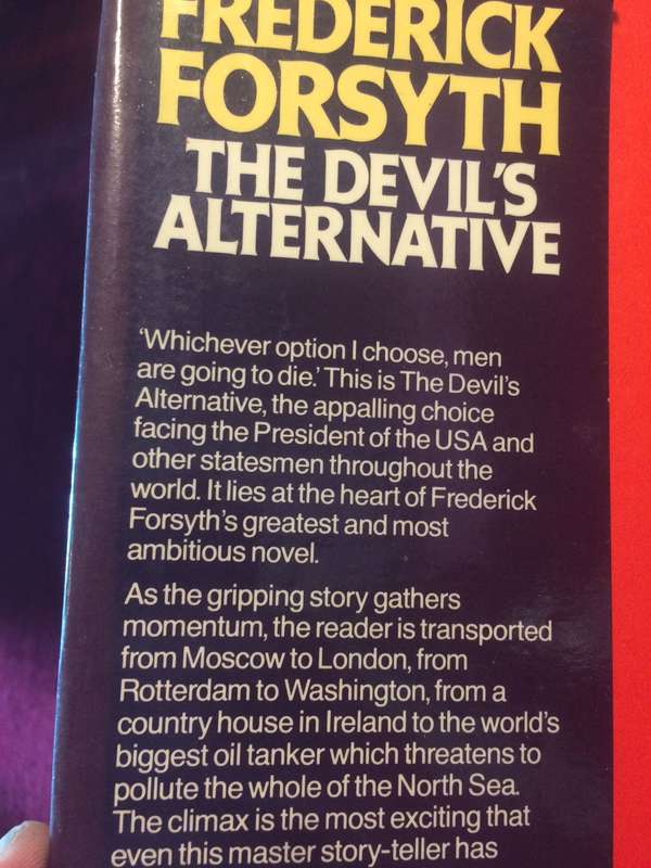 The Devil's Alternative - Frederick Forsyth (1979 1st Edition Hardcover)