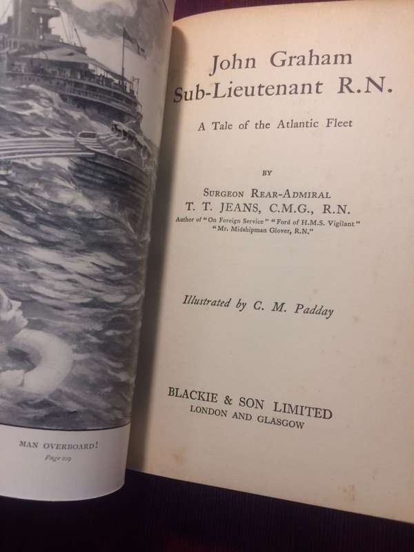 John Graham Sub-Lieutenant RN: A Tale of the Atlantic Fleet - TT Jeans (Antiquarian)