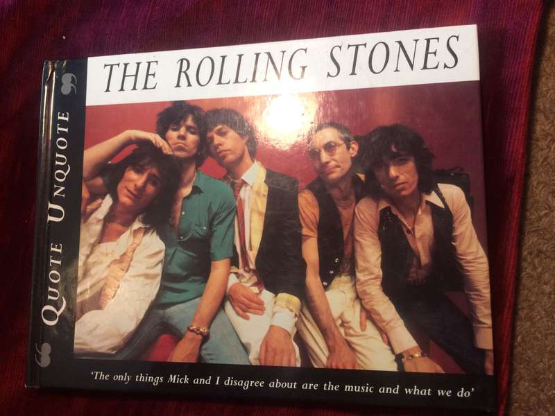 The Rolling Stones: Quote Unquote - John Ewing (1996 1st Edition Hardcover)