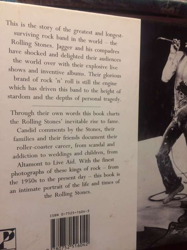 The Rolling Stones: Quote Unquote - John Ewing (1996 1st Edition Hardcover)