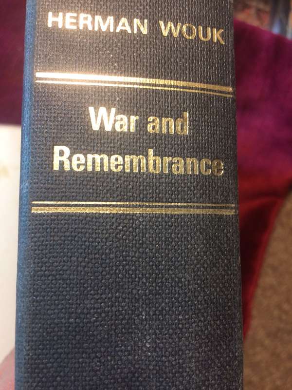 War and Remembrance - Herman Wouk (1978 1st Edition Hardcover)