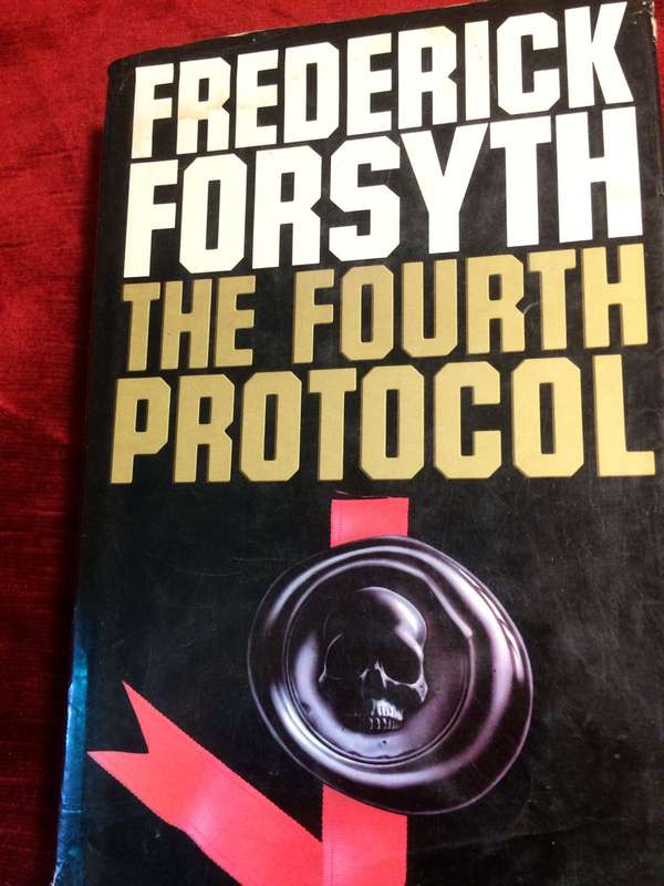The Fourth Protocol - Frederick Forsyth (1984 1st Edition Hardcover)