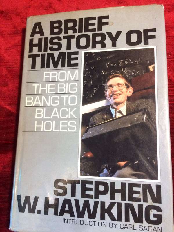 A Brief History of Time - Stephen W Hawking (1992 Hardcover)