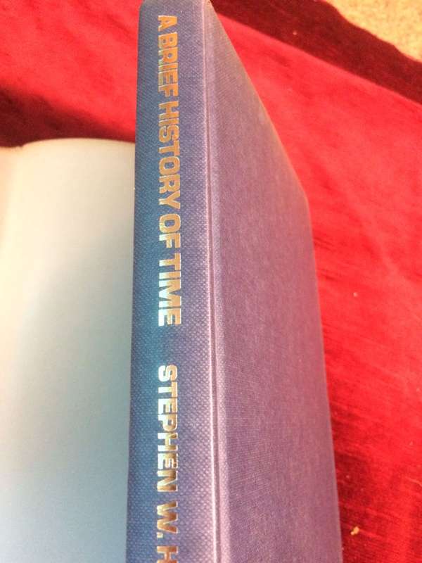 A Brief History of Time - Stephen W Hawking (1992 Hardcover)