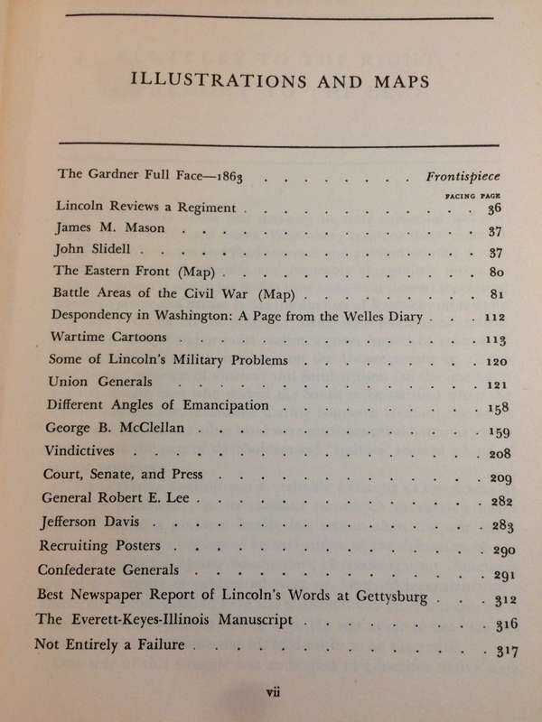 Lincoln the President: Springfield to Gettysburg Volume Two - JG Randall (1948 1st Ed Hardcover)