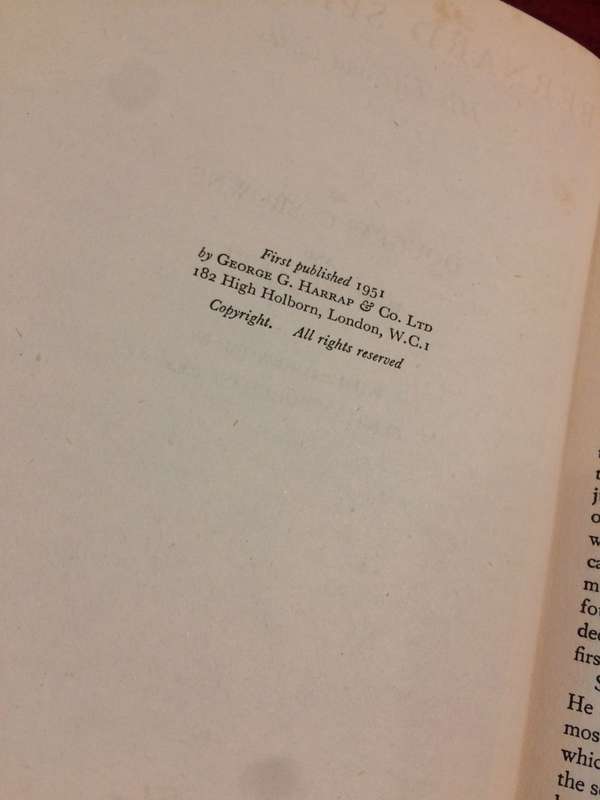 Bernard Spilsbury: His Life and Cases - Douglas G. Browne (1951 First Edition Hardcover)