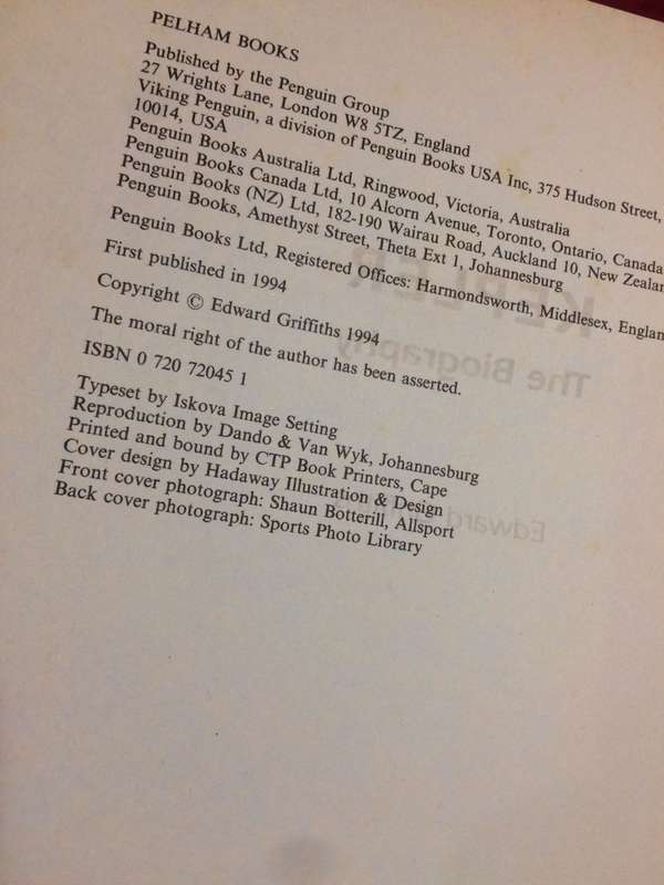Kepler: The Biography - Edward Griffiths (1994 1st Edition Hardcover)