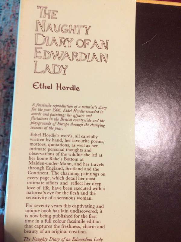 The Naughty Diary of an Edwardian Lady - Ethel Hordle (1981 1st Edition)