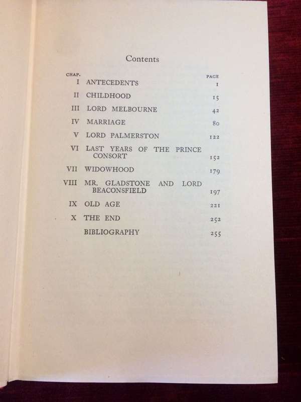 Queen Victoria - Lytton Strachey (First Issue of this Collected Edition, 1948 Hardcover)