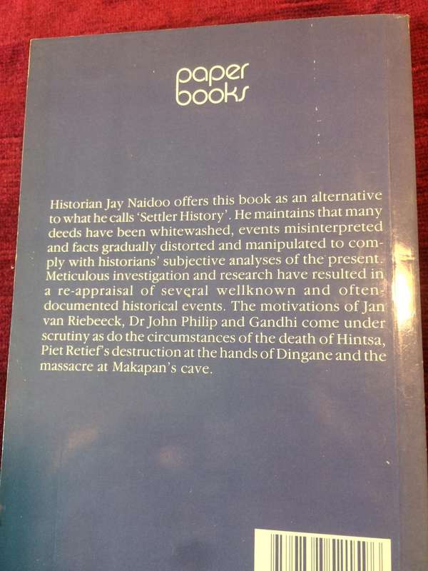 Tracking Down Historical Myths - Jay Naidoo (SIGNED BY AUTHOR)