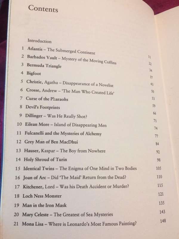 The Encyclopedia of Unsolved Mysteries - Colin Wilson with Damon Wilson (1988 Hardcover)