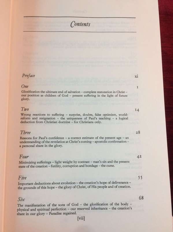 Romans 8:17-39 The Final Perseverance of the Saints - D Martyn Lloyd-Jones (1987 Hardcover)