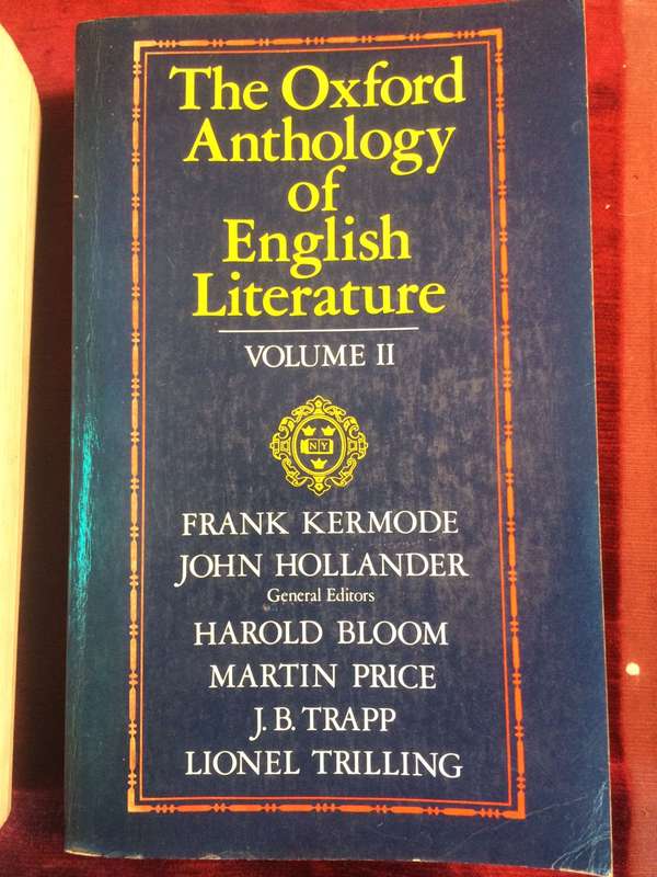 The Oxford Anthology of English Literature: Two Volume Set