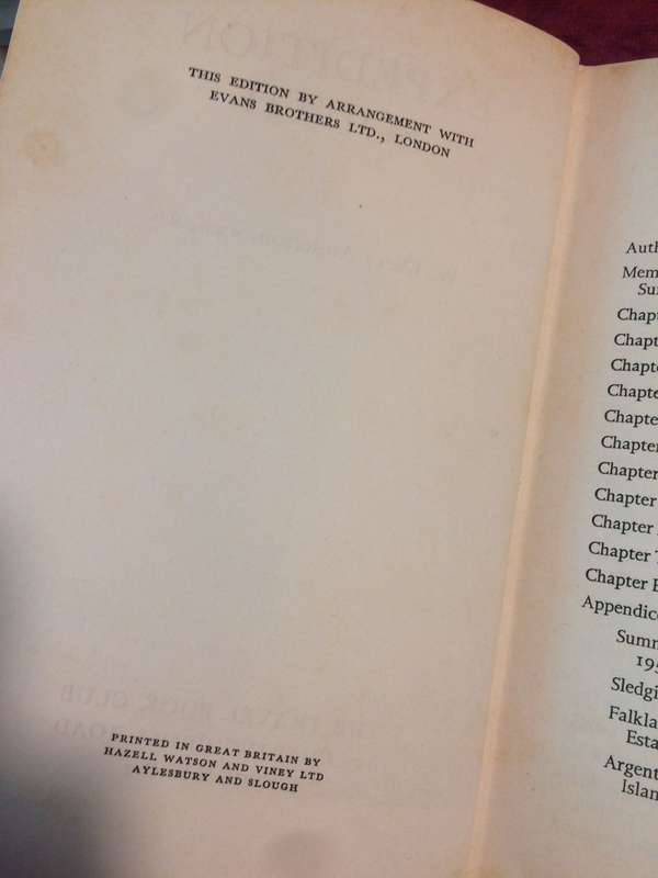 Expedition South - W Ellery Anderson (Antiquarian Travel Adventure)