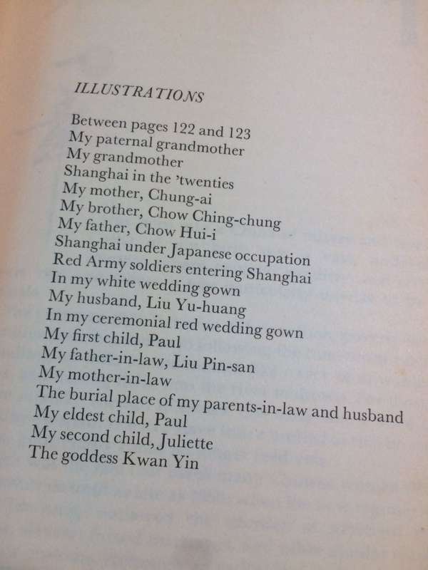 Journey in Tears: Memory of a Girlhood in China - Chow Ching-li (1979 1st Edition Hardcover)