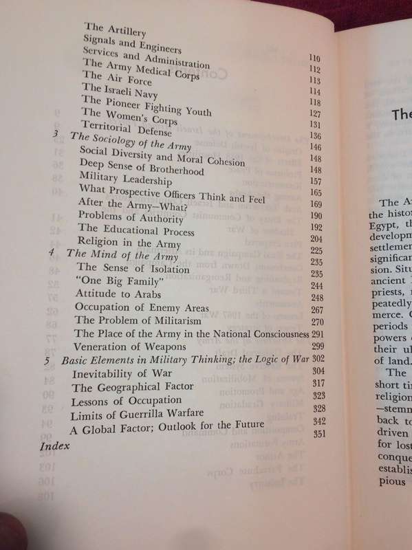 The Israeli Soldier: Profile of an Army - Samuel Rolbant (1970 1st Edition Hardcover)