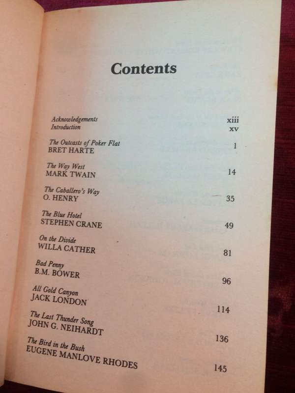 The Mammoth Book of The Western edited by Jon E. Lewis
