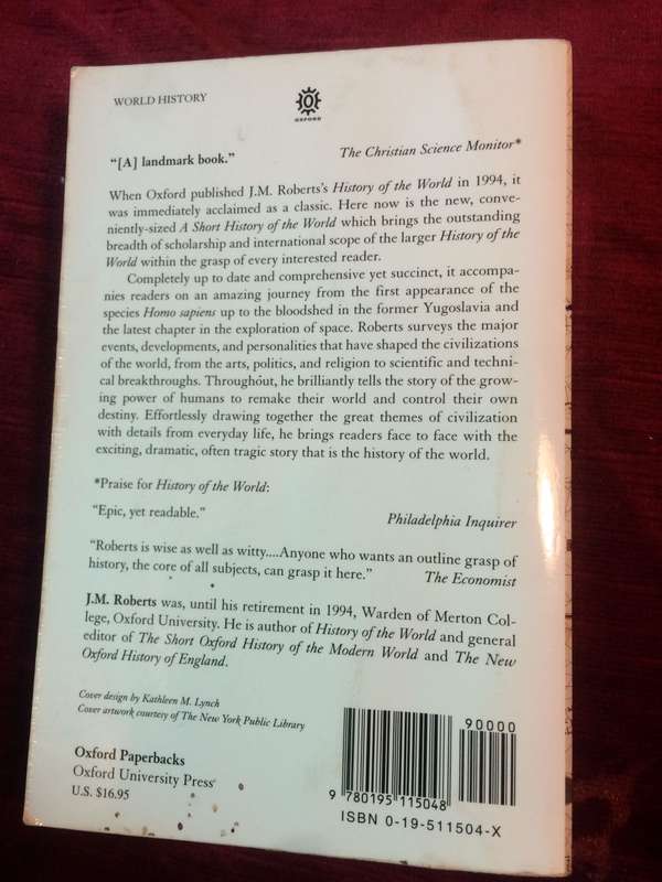 A Short History of the World - JM Roberts