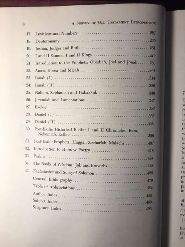 A Survey of Old Testament Introduction - Gleason L Archer (1972 Hardcover)