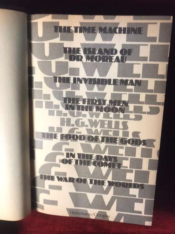 Seven Famous Novels - HG Wells (1983 Hardcover)
