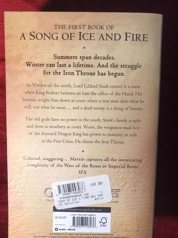 A Game of Thrones - George R.R. Martin