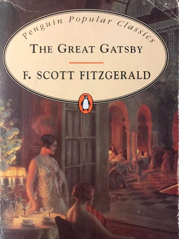 The Great Gatsby - F Scott Fitzgerald