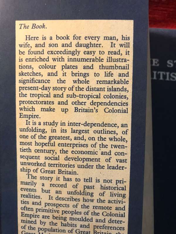 The Story of the British Colonial Empire - Douglas Woodruff (1939 1st Edition)