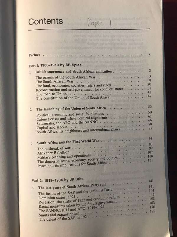South Africa In The 20th Century - B J Liebenberg & SB Spies (Editiors)