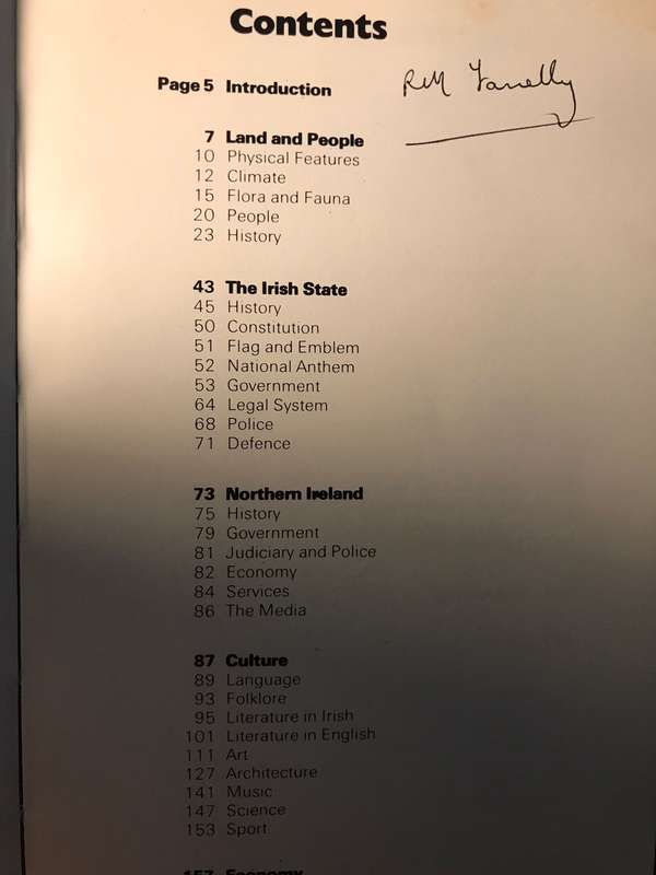 Facts About Ireland (Published by The Department of Foreign Affairs, Dublin)