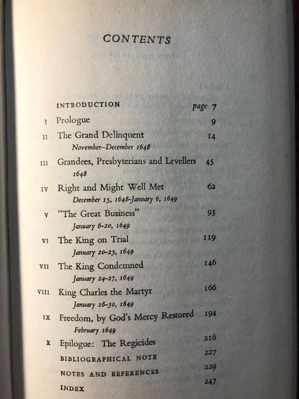 The Trial of Charles I - CV Wedgwood (1968 Hardcover)