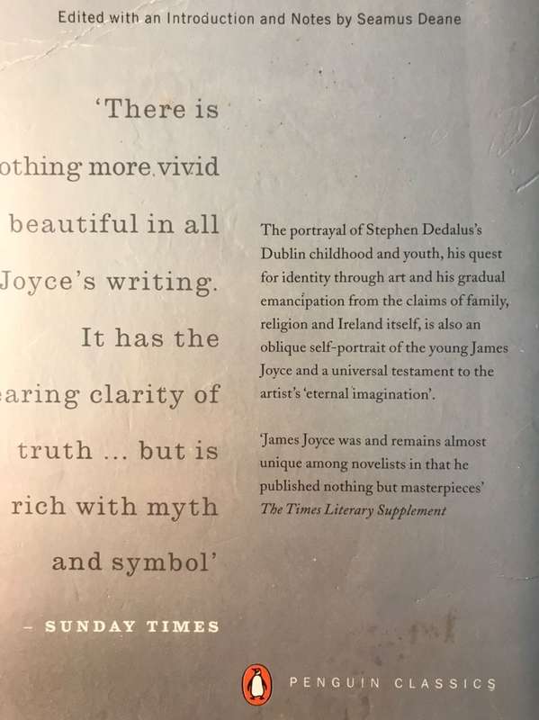 Portrait of the Artist as a Young Man - James Joyce