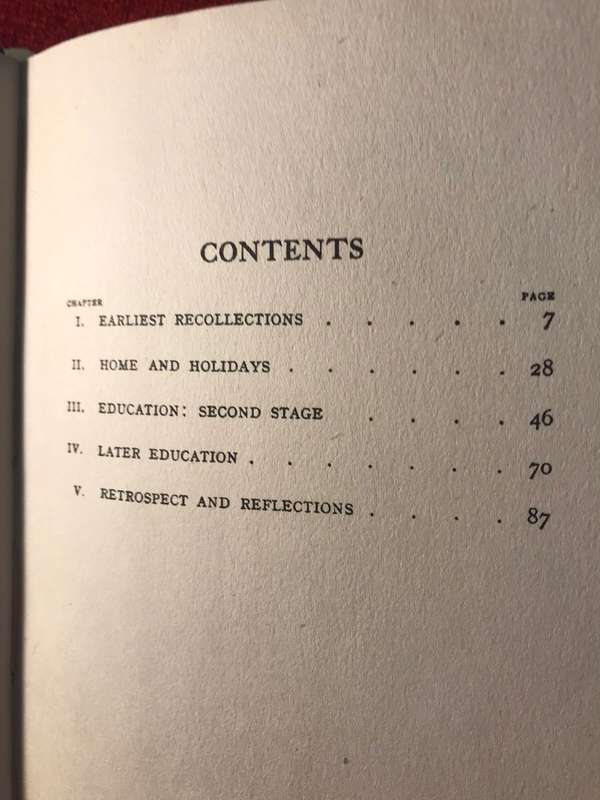 Memoirs of Childhood and Youth - Albert Schweitzer (1949 Hardcover)