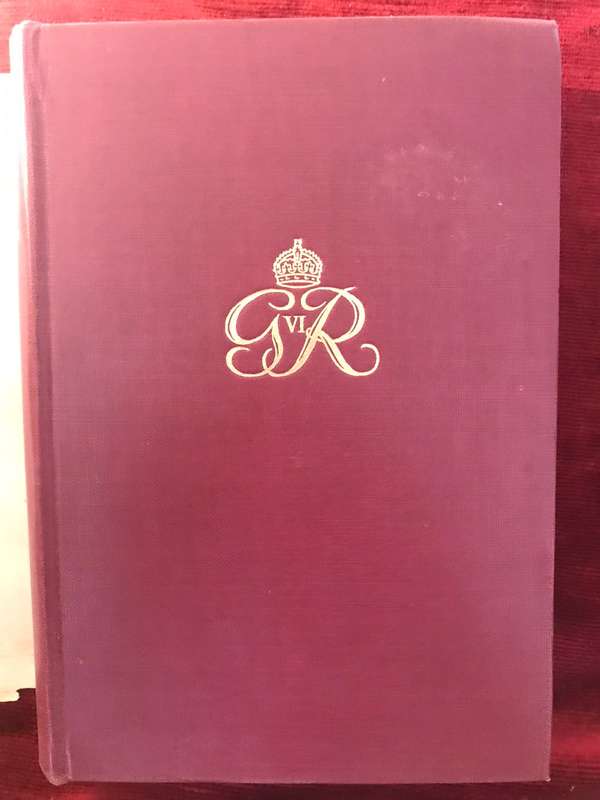 King George VI: His Life and Reign - John Wheeler-Bennett (1958 1st Edition Hardcover)