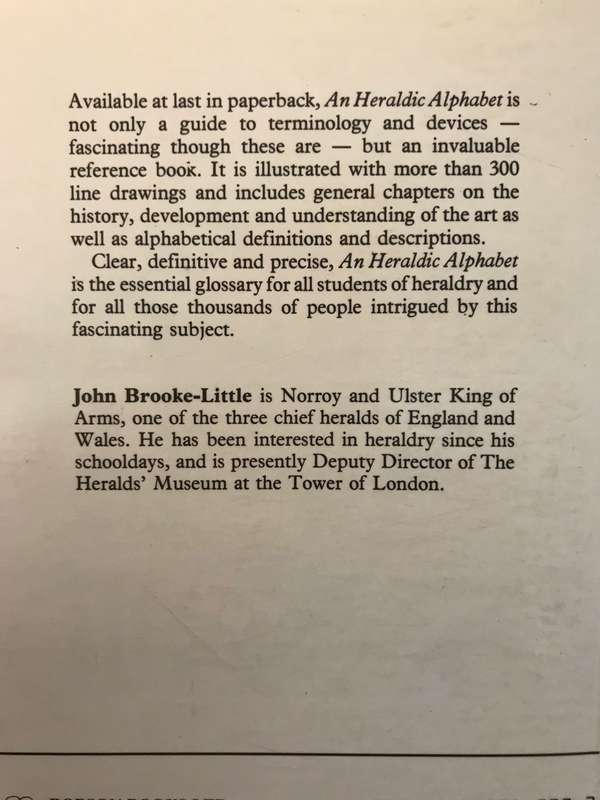 An Heraldic Alphabet -  J. P. BROOKE-LITTLE