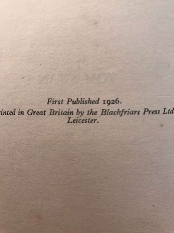 Fraternity and Evolution: A Study in Social Dynamics - Tom Swan (1926 1st Edition)