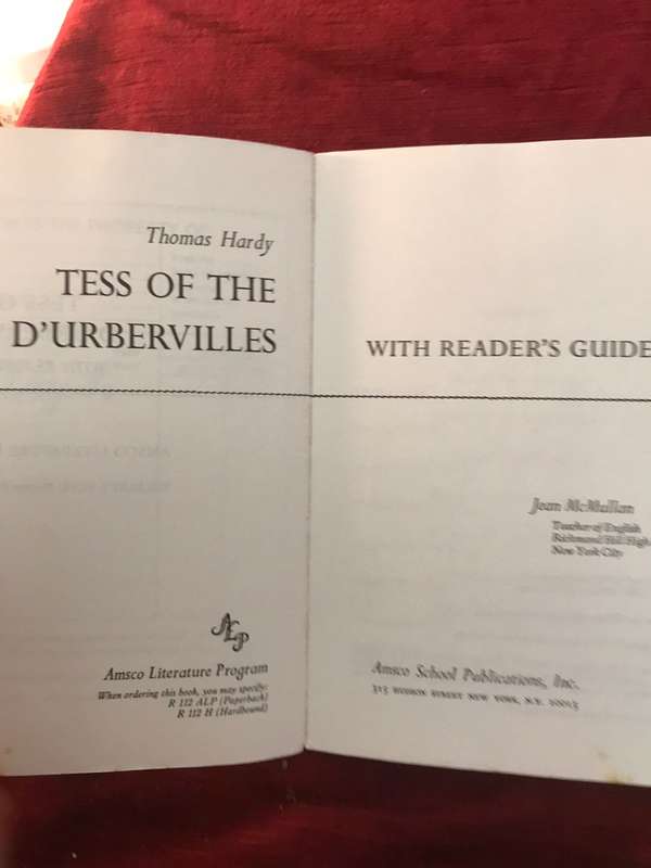 Tess of the D'Urbervilles - Thomas Hardy (ALP with Reader's Guide)