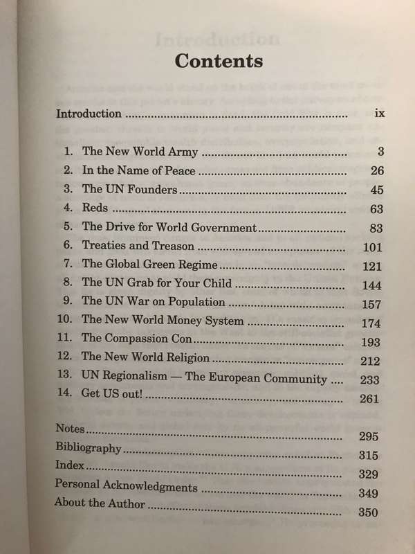 Global TyrannyStep By Step: The United Nations And The Emerging New World Order - William F. Jasper