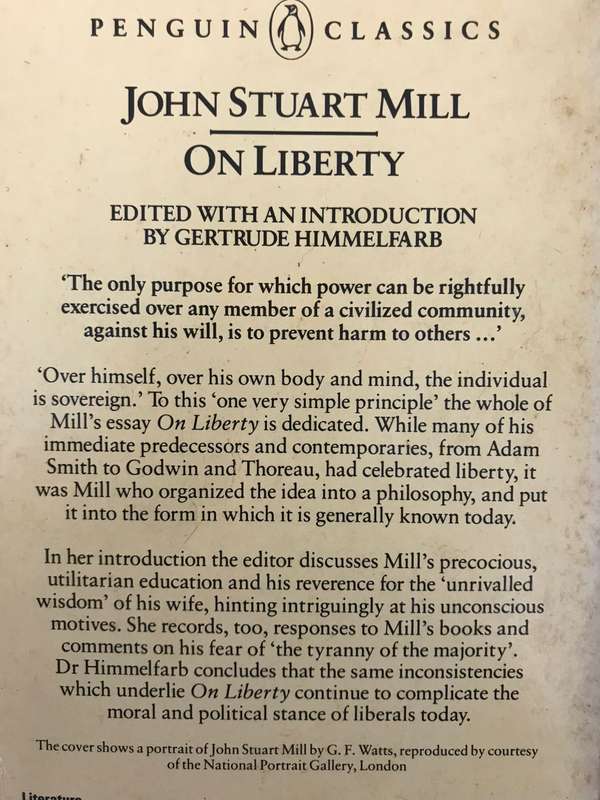 On Liberty - John Stuart Mill